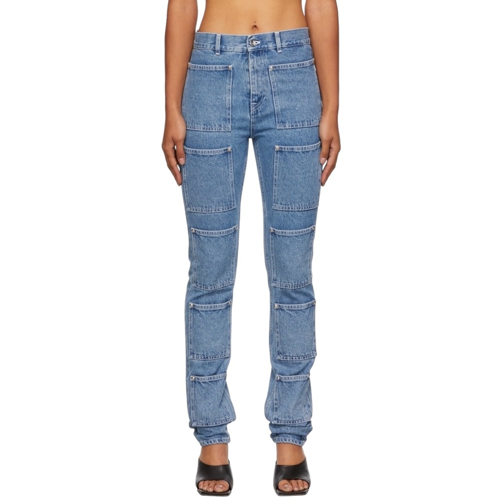 NWOT! Lourdes New York Denim Pocket Jeans!